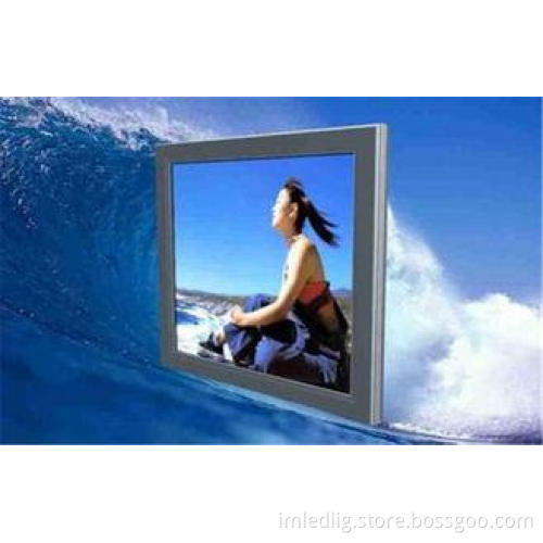 SMD 3528 Led Backlit Crystal Light Box For Outdoor Graphic